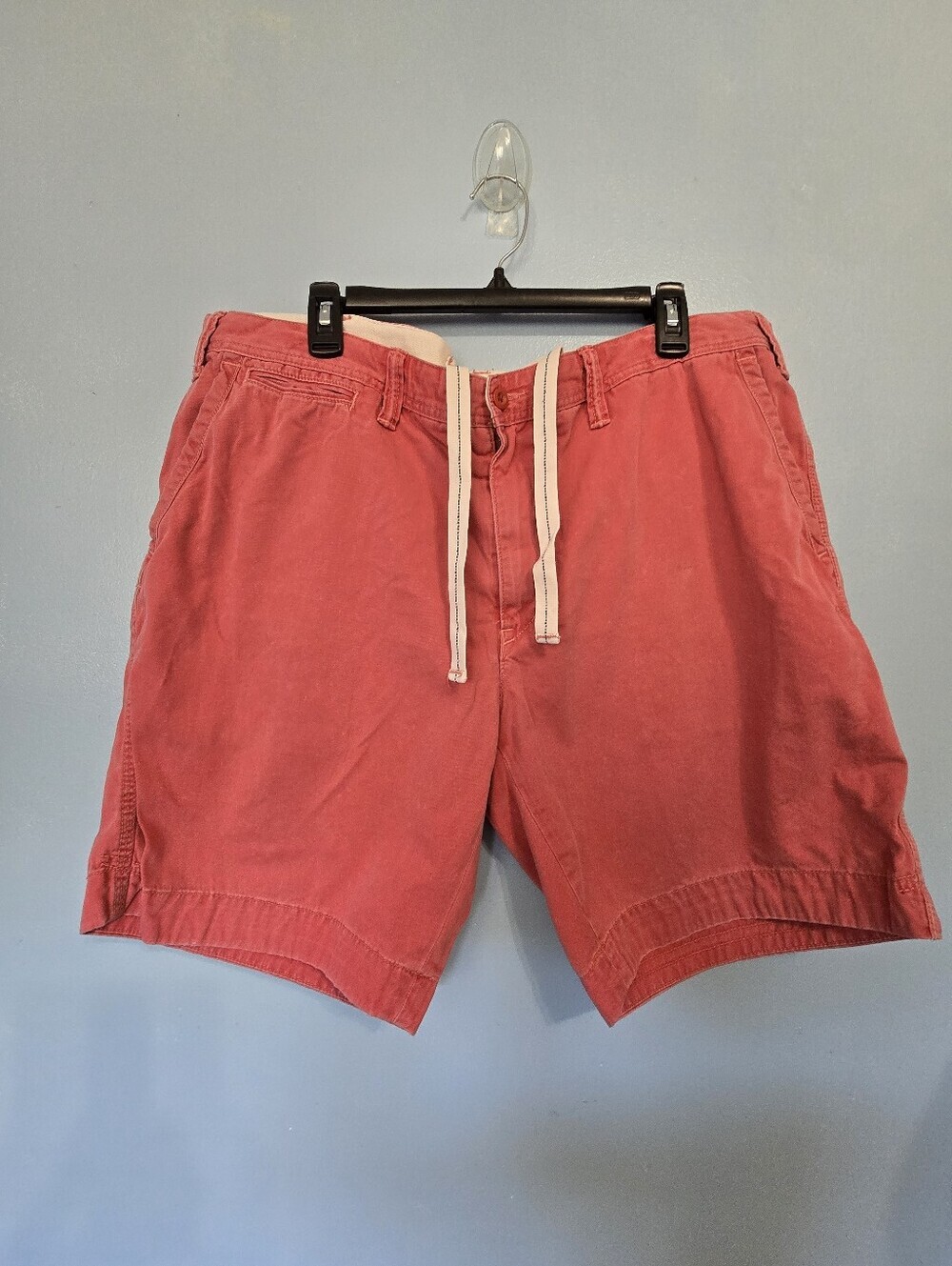 Polo By Ralph Lauren Men's Casual Drawstring Shorts Red Size 40